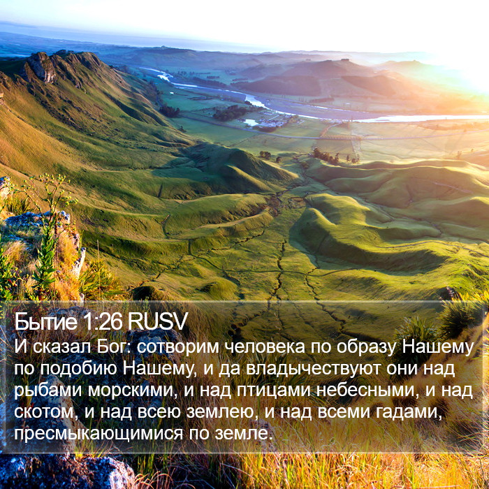 Бытие 1:26 RUSV Bible Study