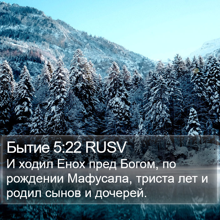 Бытие 5:22 RUSV Bible Study