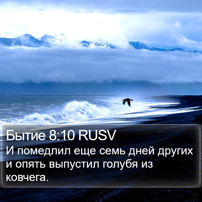 Бытие 8:10 RUSV Bible Study