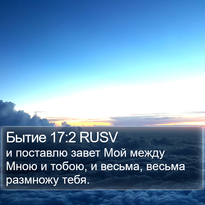 Бытие 17:2 RUSV Bible Study