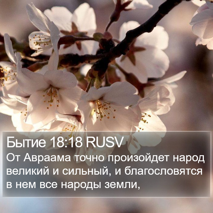 Бытие 18:18 RUSV Bible Study