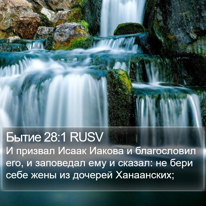 Бытие 28:1 RUSV Bible Study