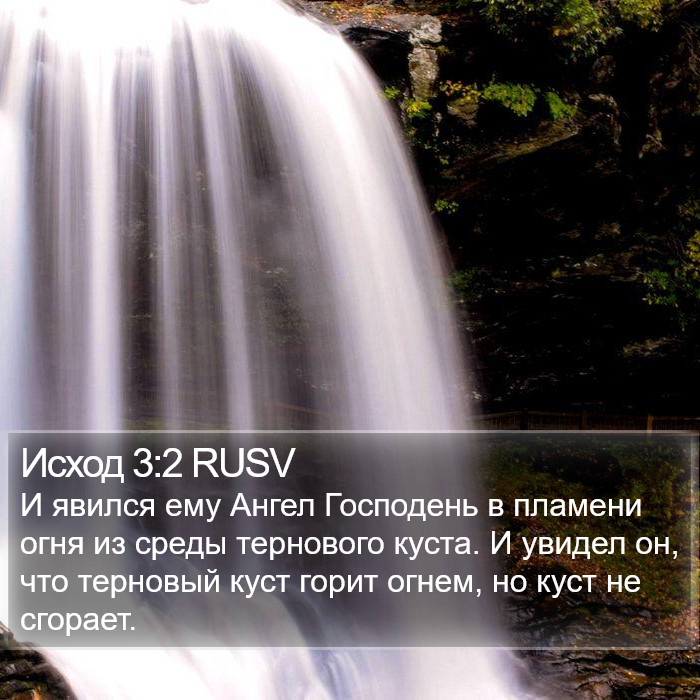 Исход 3:2 RUSV Bible Study