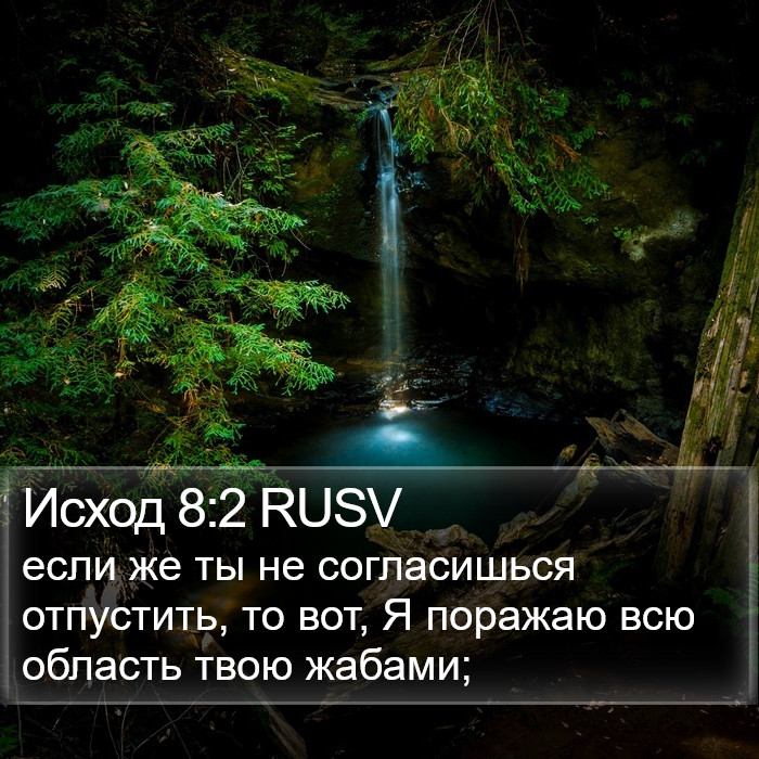 Исход 8:2 RUSV Bible Study