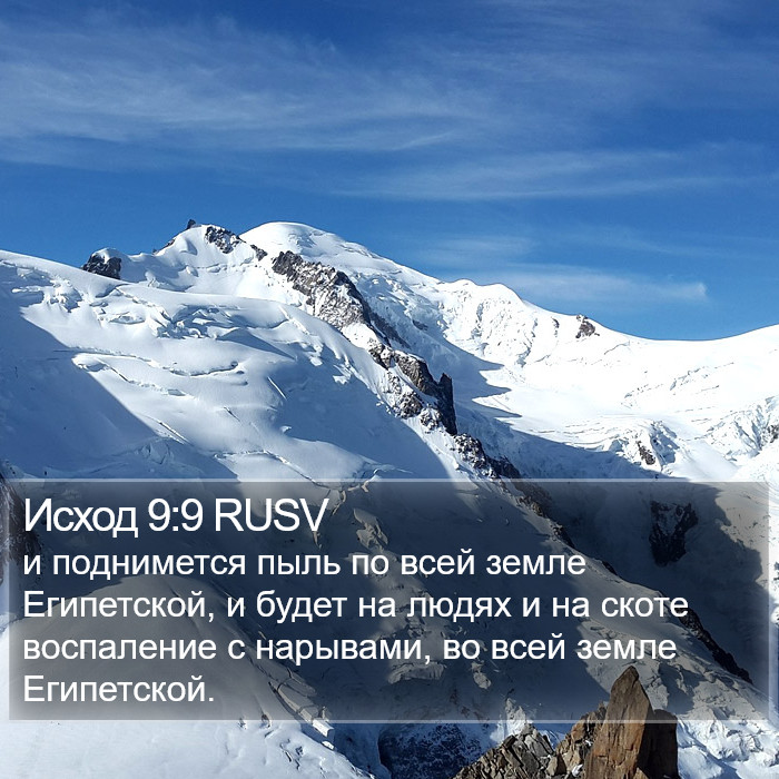 Исход 9:9 RUSV Bible Study