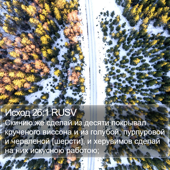 Исход 26:1 RUSV Bible Study