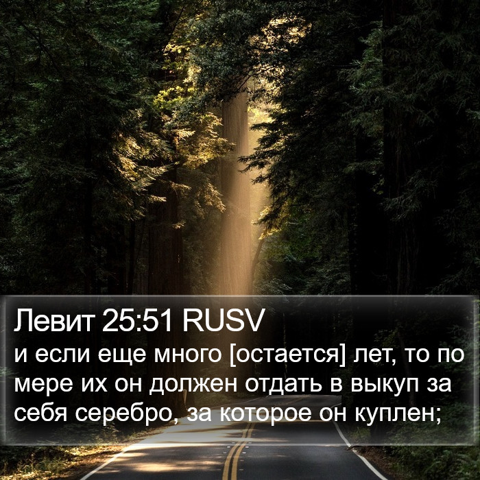 Левит 25:51 RUSV Bible Study