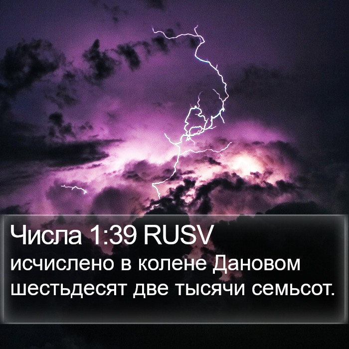 Числа 1:39 RUSV Bible Study