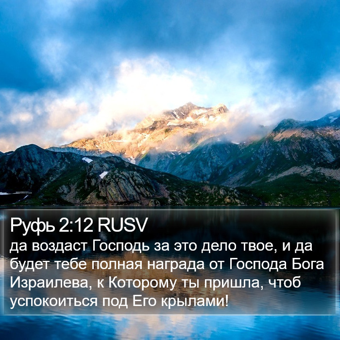 Руфь 2:12 RUSV Bible Study