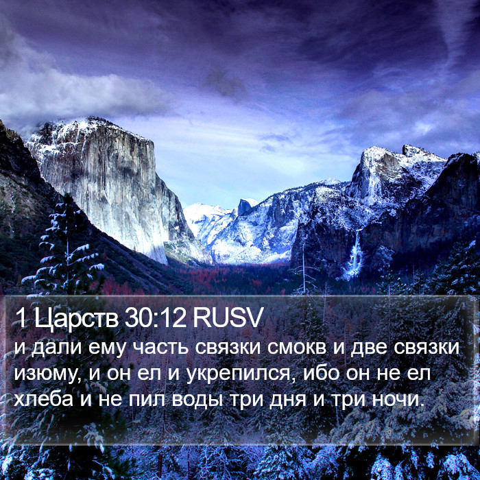 1 Царств 30:12 RUSV Bible Study