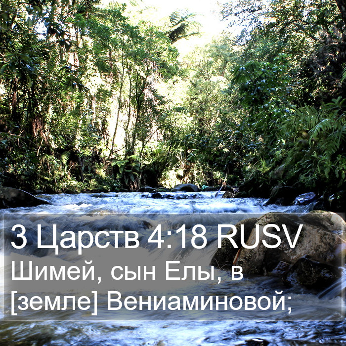 3 Царств 4:18 RUSV Bible Study