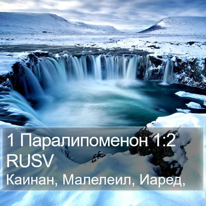 1 Паралипоменон 1:2 RUSV Bible Study