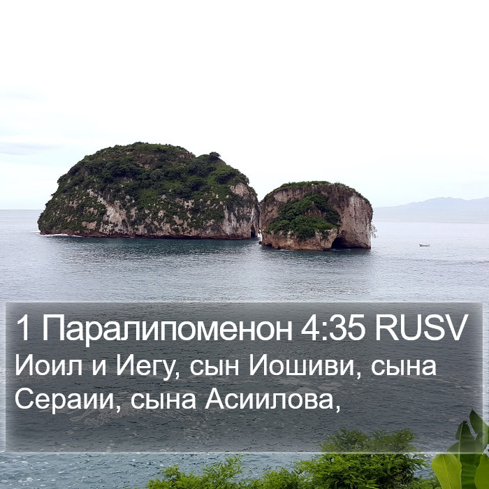 1 Паралипоменон 4:35 RUSV Bible Study