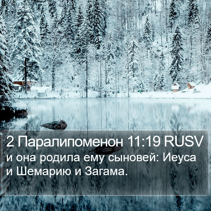 2 Паралипоменон 11:19 RUSV Bible Study