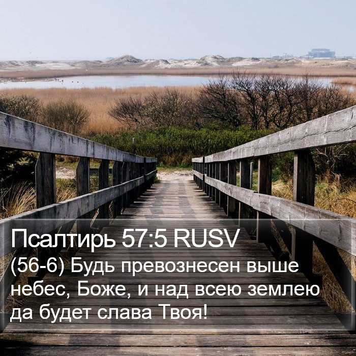 Псалтирь 57:5 RUSV Bible Study