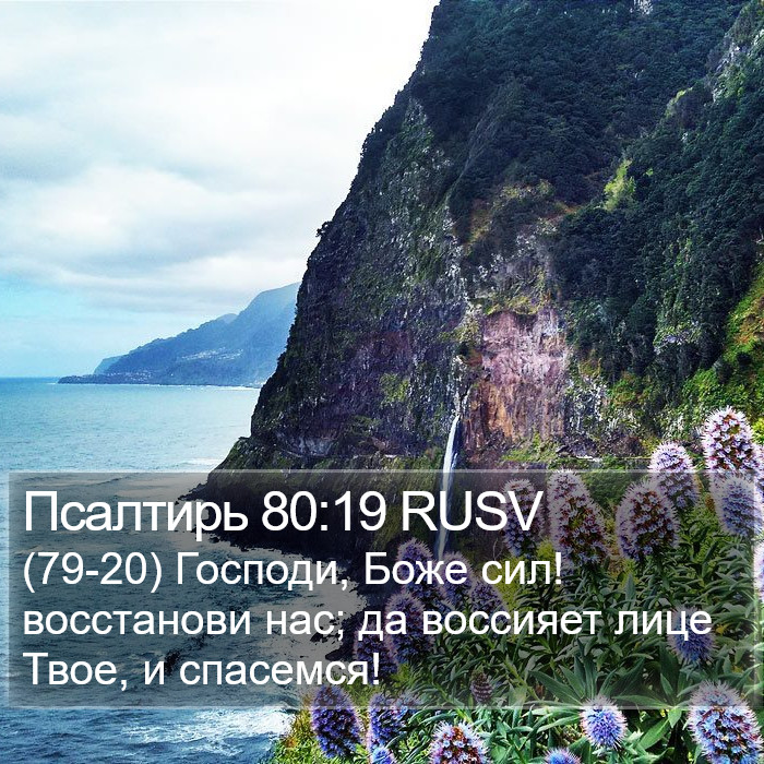 Псалтирь 80:19 RUSV Bible Study