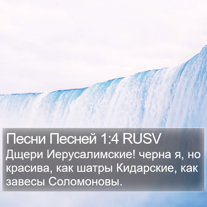 Песни Песней 1:4 RUSV Bible Study