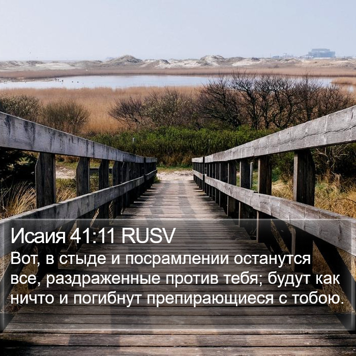 Исаия 41:11 RUSV Bible Study