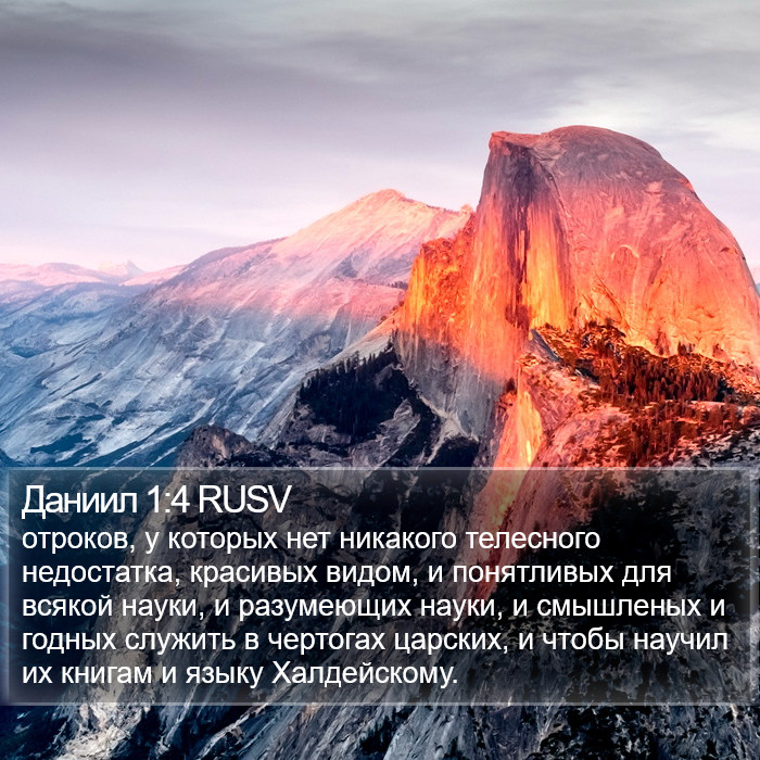 Даниил 1:4 RUSV Bible Study