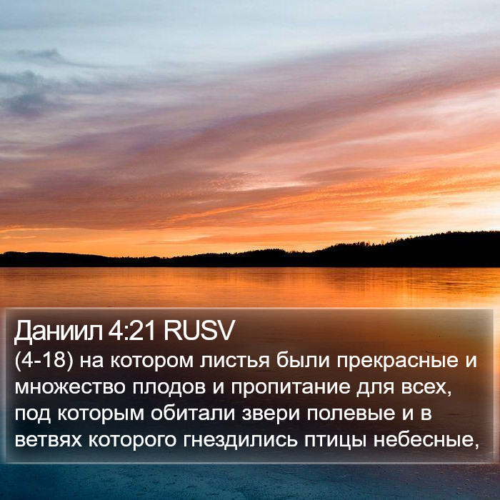Даниил 4:21 RUSV Bible Study