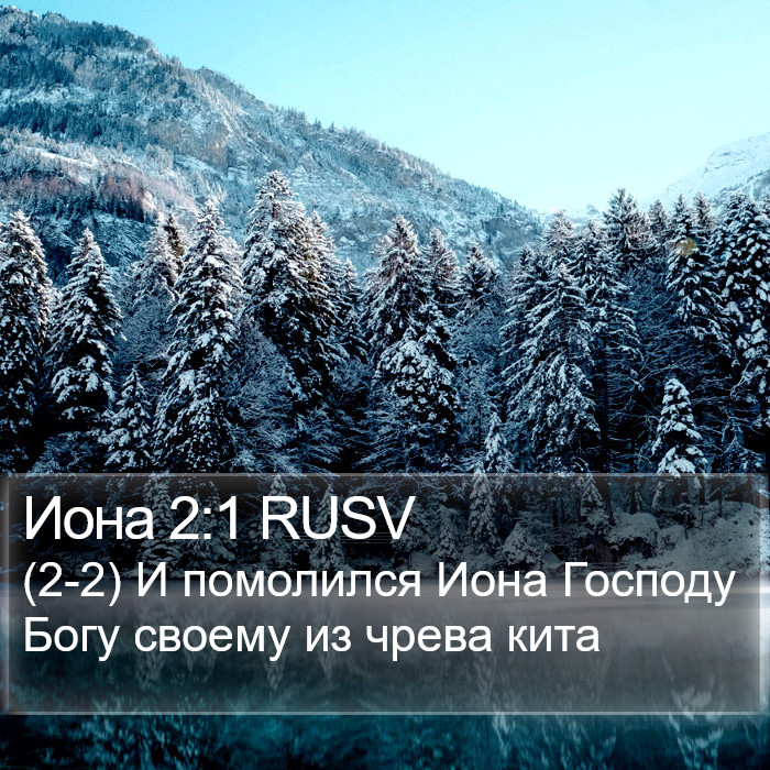 Иона 2:1 RUSV Bible Study