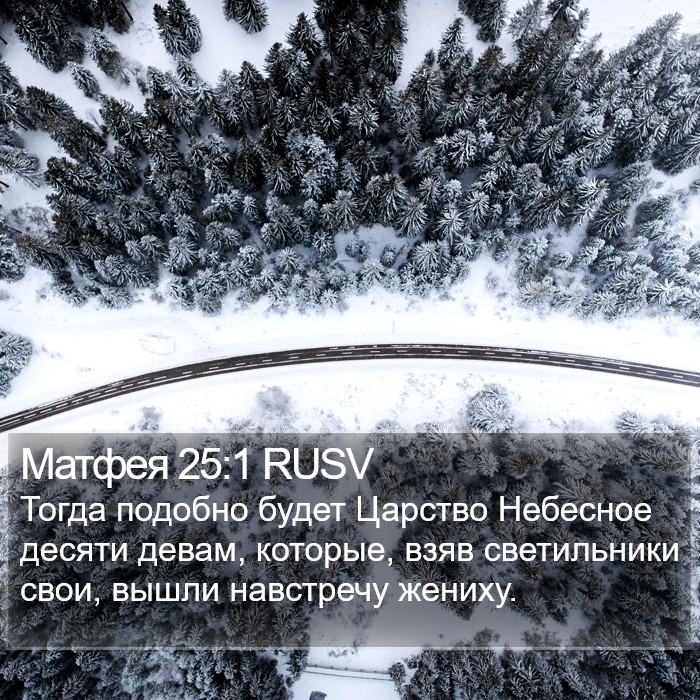 Матфея 25:1 RUSV Bible Study