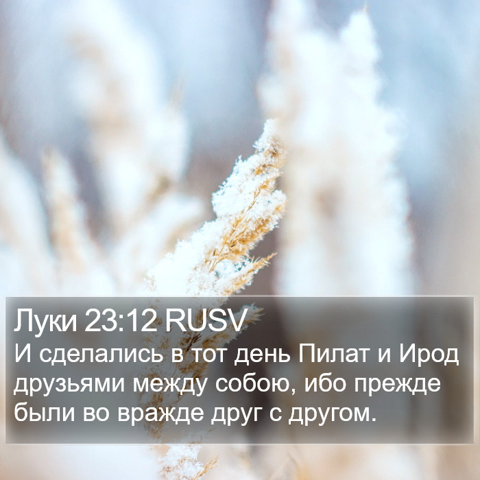 Луки 23:12 RUSV Bible Study