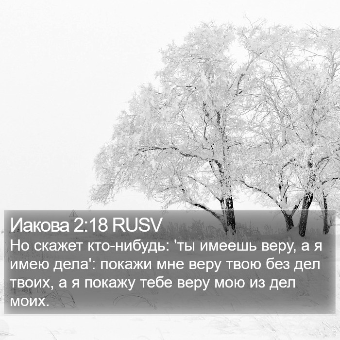 Иакова 2:18 RUSV Bible Study