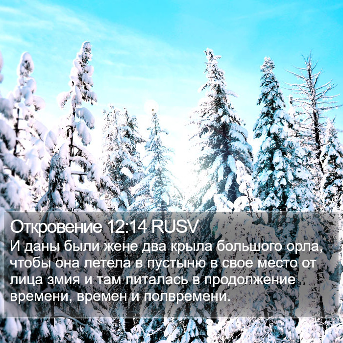 Откровение 12:14 RUSV Bible Study