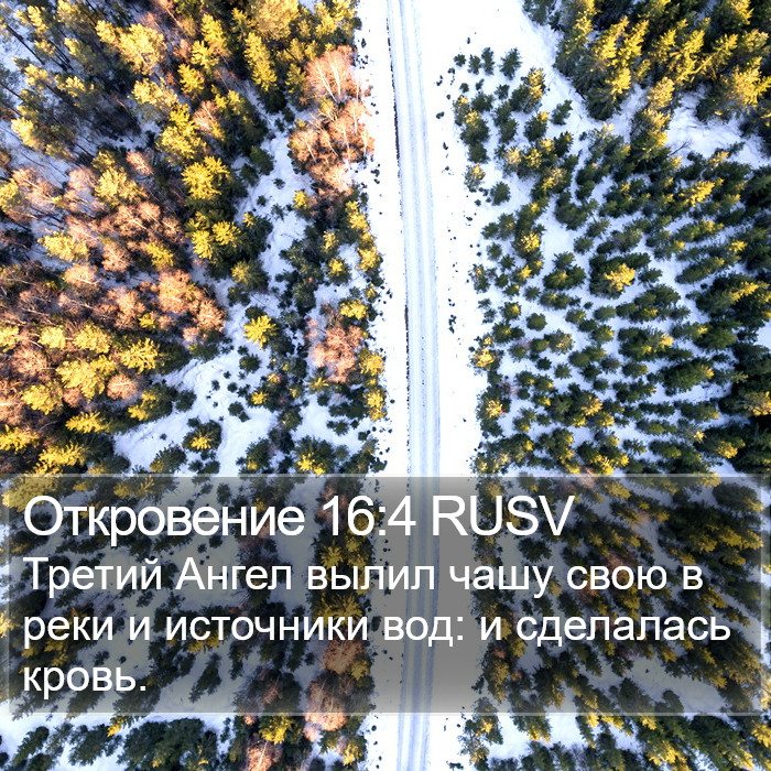 Откровение 16:4 RUSV Bible Study